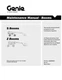 New Terex Genie S and Z Booms S40 S45 S80 Z33 +more Operation Maintenance Manual