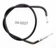 Motion Pro Clutch Cable Black #04-0227 for Suzuki GSX-R750/GSX-R600/GSX-R1000