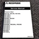 Mitsubishi FBC30K Forklift Chassis & Mast Service Repair Manual P/N 99759-73110