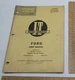 FORD - MAJOR DIESEL - SHOP MANUAL - MANUAL NO. FO-12 - I&T Shop Service - #2632
