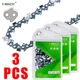 3-pack 20" Chainsaw Chain 3/8&rdquo; .050&rdquo; 72DL Fit Oregon E72 Stihl 33RS MS310 etc.