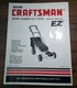 SEARS CRAFTSMAN LAWN MOWER MODEL NUMBER 917.376350 OWNER'S MANUAL EZ3