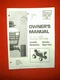 SEARS GT 18 GARDEN TRACTOR MODELS 917.257111 & 917.257112 OWNER / PARTS MANUAL