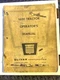 Vintage Oliver 1600 Tractors Operating Manual 1962  Farm