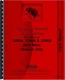 IH International 3200B 3200A 3300B Skid Steer Loader Parts Manual Catalog