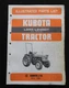 1976-1985 ORIGINAL KUBOTA 245 L245 L245DT TRACTOR PARTS CATALOG MANUAL VERY GOOD