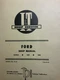 Ford Series 1000, 1600, Shop Manual
