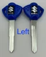 2 Key Blanks Suzuki GSX-R Hayabusa GSX-R600 GSX-R750 GSX-R750 SP W GSX-R1000 750
