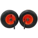 (2) Pneumatic Tire Assemblies 13x5.00-6 Fits Kubota ZG222 ZG227 K3271-18020