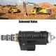 24V Solenoid Valve For Kawasaki Kobelco SK200-5 SK210-8 KDRDE5K-31/30C50-140-T