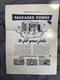 Original Old IH International Harvester UD16 Diesel Tractor Power Newspaper Ad