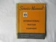 International crawler tractor TD-20 TD-30 TD-25 cable control service manual