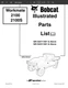 Bobcat 2100 2100s WorkMate Utility Vehicle Parts Catalog Manual Diagrams List