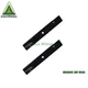 2X Std. Blade Fit For Scag 32" SW52-18KH SW61-18KH SWZ-14KA 14KH 16BV 18BV 20CVE