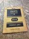 International Harvester IH UD16 Engine Power Unit Parts Catalog Manual Book