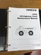 Terex TR70 Off-Highway Truck Shop Maintenance Manual