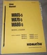 KOMATSU WA65-6 WA70-5 WA80-5 WHEEL LOADER SERVICE SHOP REPAIR WORKSHOP MANUAL
