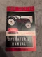 VINTAGE 1952 FORD TRACTOR OPERATORS MANUAL MODEL 8N & Service Manual  #3729-52-C