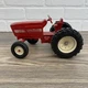 Vintage IH 8" INTERNATIONAL HARVESTER ERTL Diecast Metal Red Farm Tractor #415