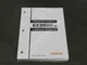 Hitachi EX3500-3 Excavator Operator's Manual Owners Book