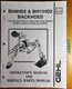 Gehl BH9HD2 BH11HD2 Backhoe for SL4625 SL5625 SL5635 SL6635 Oper & Parts Manual