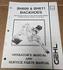 GEHL Agriculture BH609-BH611 Backhoes Operators Parts & Service Manuals