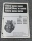 Kubota D650-B D750-B D850-B D950-B Diesel Engine Owner Operator Manual
