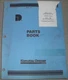 KOMATSU DRESSER TD7E CRAWLER DOZER PARTS CATALOG MANUAL BOOK