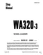 Komatsu WA320-3, WA320-3LE Wheel Loader Service Manual
