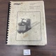 CROWN PC 3000 60 80 SERIES MODEL 3500 SERVICE PARTS MANUAL FORKLIFT  Used