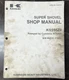 Kawasaki Super Shovel Shop Manual, KSS95ZII Cummins NTA855 Engine