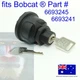 fits Bobcat IGNITION SWITCH 6693245 TL34.65HF TL35.70 TL358 TL360 TL38.70H TL470