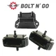 3PCS Engine Motor & Trans Mount Fits Mazda B2000, B2200 1986-1993 2.0L, 2.2L