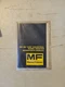 1972 Massey Ferguson Mf 20 Turf Industrial Wheel Tractor Operator Manual Sealed 