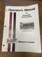 MASSEY FERGUSON MF 520 WHEELED DISC TANDEM HARROW OPERATORS MANUAL OWNERS BOOK