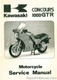 Used 1986-2006 Kawasaki ZG1000A Concours Motorcycle Service Manual