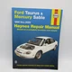 Haynes Repair Manual #36075 Ford Taurus & Mercury Sable 1996-2005