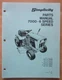 Simplicity 7000 6 Speed Parts Manual List Not A Copy