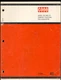1981 J I CASE PARTS CATALOG  MODEL 107 / 117 COMPACT TRACTORS