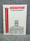 OEM Factory Hesston 6665 Windrower Auger Header Operators Manual 8084386