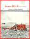 IH International McCormick Super WD-9 Diesel Tractor Sales Brochure Wheatland