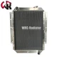Aluminum Radiator Fits HITACHI EX120-2 EX100-2 EX100-3 EX120-3 # 4274494 4285626