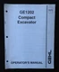 GENUINE GEHL GE1202 COMPACT EXCAVATOR OPERATORS MANUAL NICE SHAPE