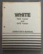 WHITE FARM EQUIPMENT 1465 TRACTOR & 1470 TRACTOR OPERATOR'S MANUAL 1974