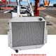 Aluminum Radiator For Nissan Forklift KAPH KCPH KEGH SD25 & H20-II Engines