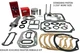 STANDARD ENGINE MASTER REBUILD FITS KOHLER K241, M10, VALVES GASKET SET WITH ROD