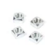 Warn 98278 Zinc Plated Square Nut 7/16-14 For M8274 Truck Winch