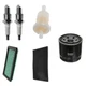 6 Piece Air Filter Kit for Honda GCV520 GCV530 GXV520 GXV530 Engine Maintenance