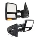Kool Vue Power Mirror Set of 2 Chrome Left & Right for 2009-2014 Ford F-150