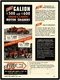 1956 Galion Iron Works New Metal Sign: Motor Graders T-500. T-600 Pictured Ohio